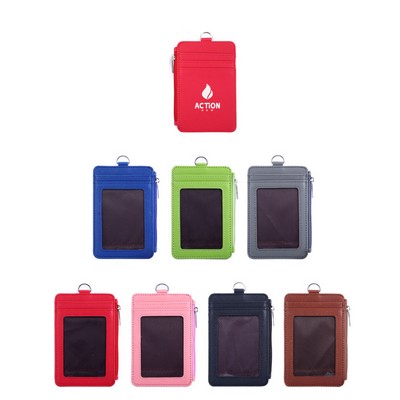 PU Work Card Holder