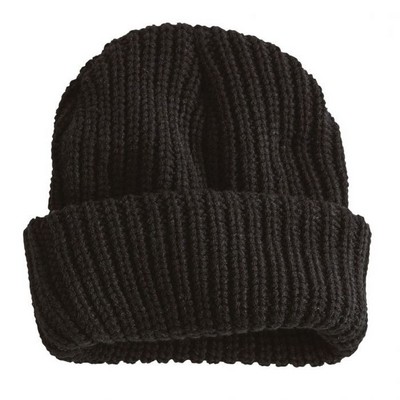 Sportsman Chunky Knit Beanie (Blank)