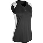 Infinite 2-Button Sleeveless Jersey