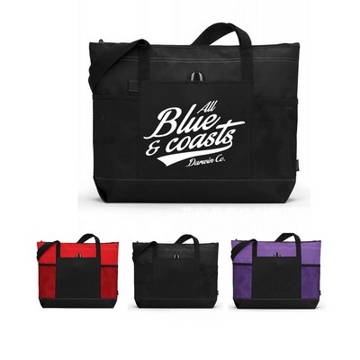 Large Capacity Foldable Waterproof Sandproof Beach Tote Bag