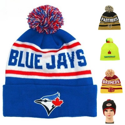Tie Dye Beanie Soft Winter Knit Hat