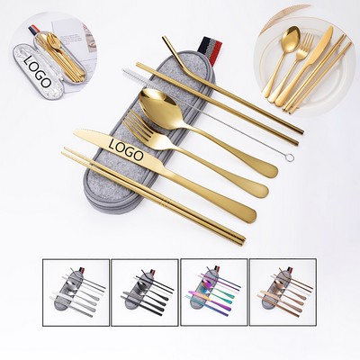 Colorful Portable Cutlery Set