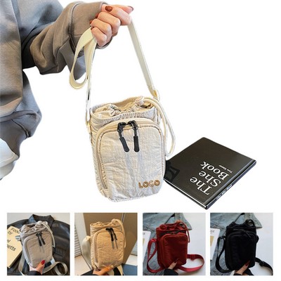 Crossbody and Single-shoulder Mobile Phone Bag