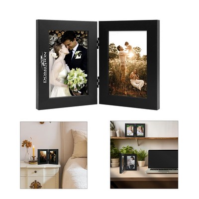 Foldable Double Picture Frame