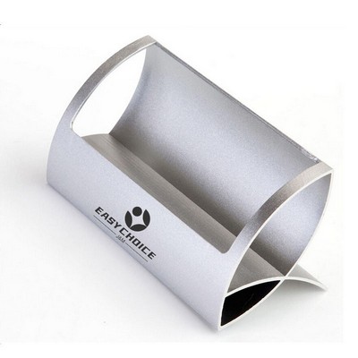 Q-Type Aluminum Alloy Business Card Holder