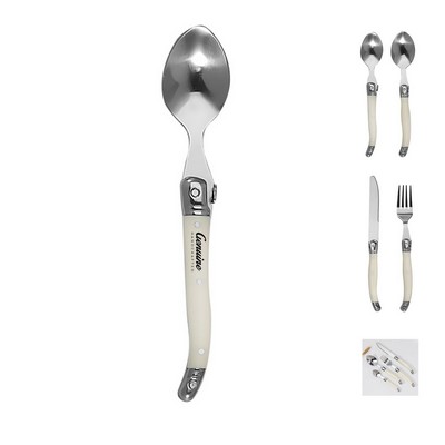 Stainless Steel Utensil with Jute Bag