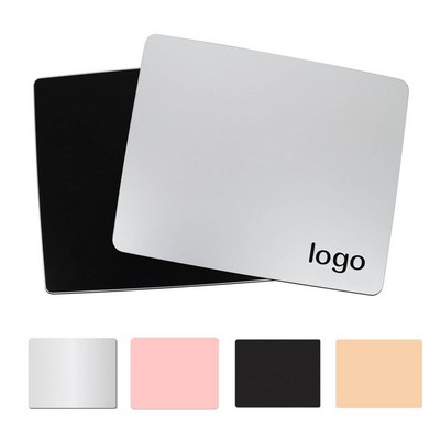Aluminum Alloy Resin Mouse Pad.