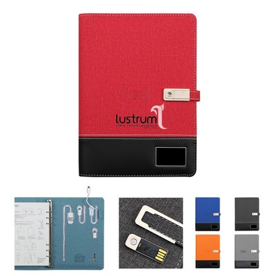 Multi-Functional Wireless Charging Notebook