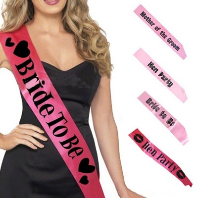 Pageant Sash