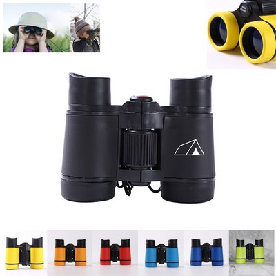 Kids Portable Adjustable Lens Binoculars Telescope