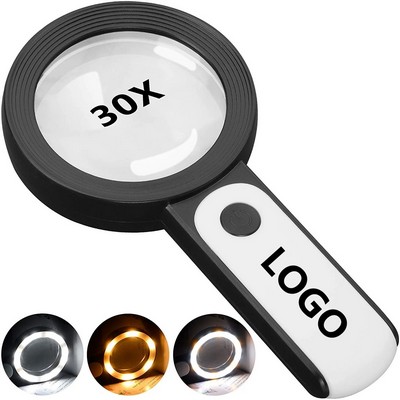 Magnifying Glass with Light.