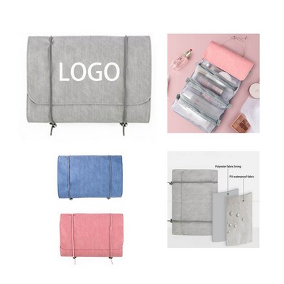 4-in-1 Detachable Folding Travel Makeup Bag