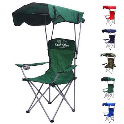 Foldable Camping Chair with Shed
