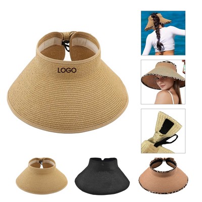 Straw Sun Visor