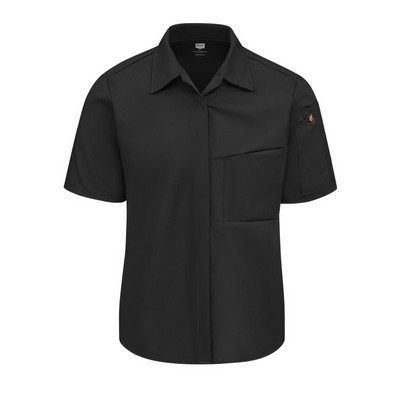 Red Kap Women's Airflow Cook Shirt with OilBlok