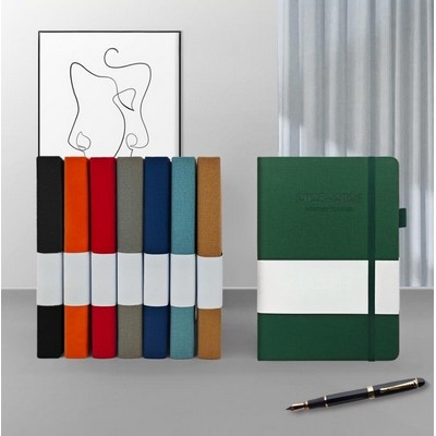 2025 Monthly Planner A5 PU Notebook