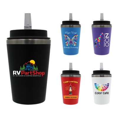 12 oz. Scout Tumbler with Straw Lid, Full Color Digital