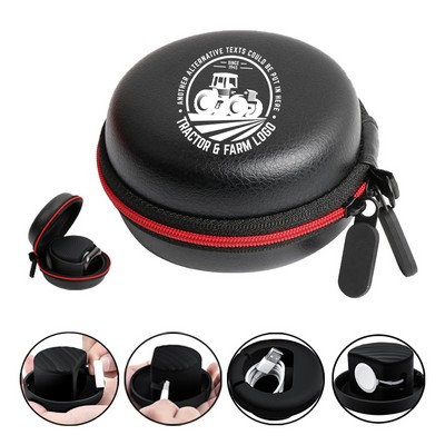 Compact EVA Earphone Travel Case