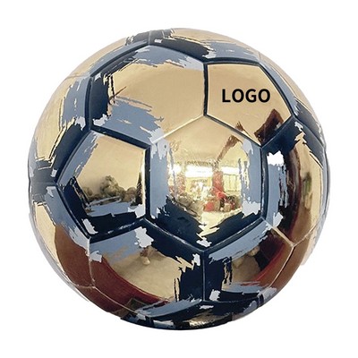 Gold Glitter Football