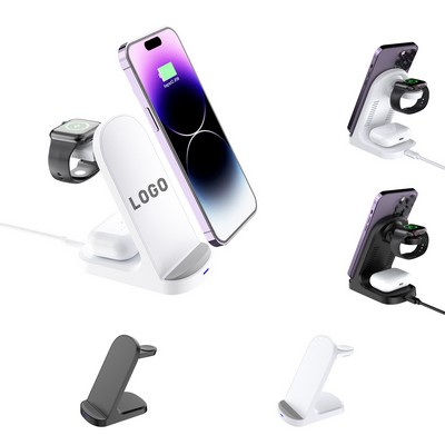 3-in-1 Watch Phone Wireless Charger