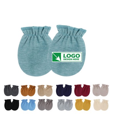 Organic Cotton Kids No-Scratch Mitts