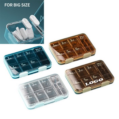 Weekly Pill Box W/ 7 Compartments