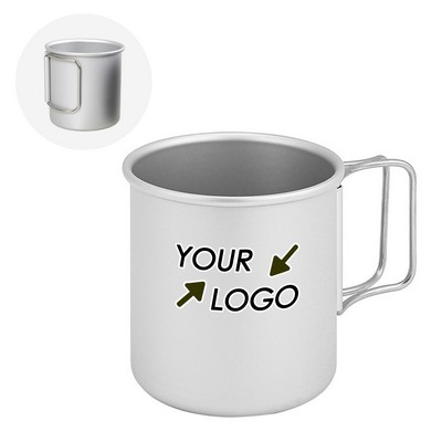 10 Oz Portable Folding Camping Cup