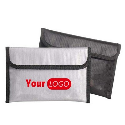 Flame-Resistant Document Pouch 5 Inches x 8 Inches