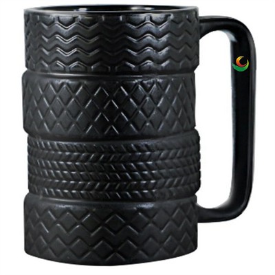 Ceramic Tire Coffee Mug