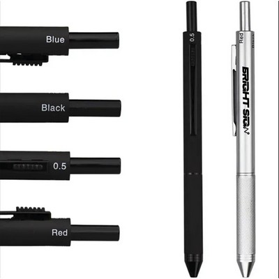 4 in 1 Metal Multicolor Gravity Pen