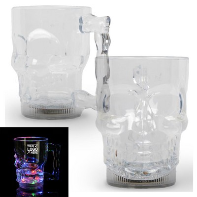 13 oz LED Skull Mug