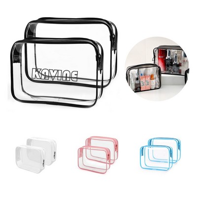 PVC Transparent Cosmetic Bags Makeup Bags