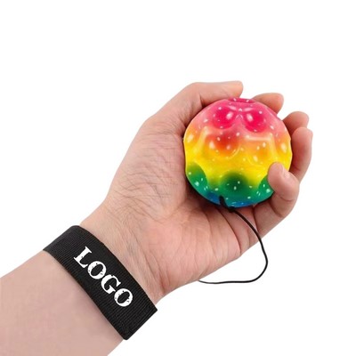 Elastic Ball With Rope