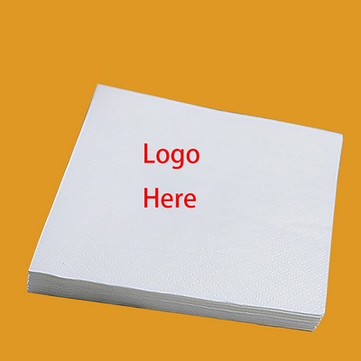 2-Ply White Luncheon Napkin