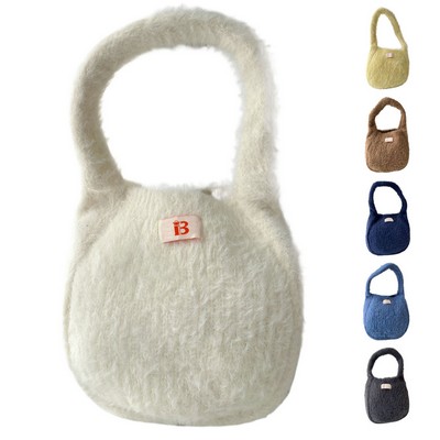 Polyester Knitted Tote Bag