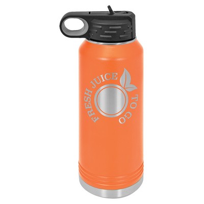 Polar Camel 32 oz. Orange Water Bottle
