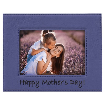 5" x 7" Purple Leatherette Photo Frame
