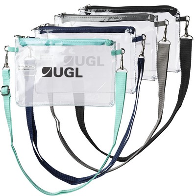 Tulia Transparent Carrying Bags W/ Custom Print