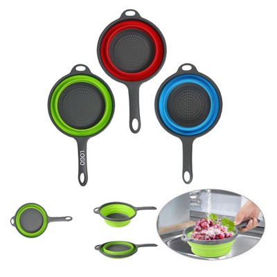 Multifunctional Collapsible Drain Basket With Handle