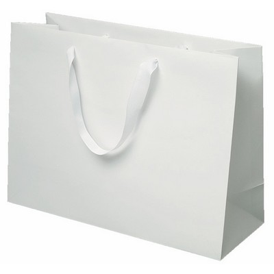 16x12x6 Matte Euro Bag w/Grosgrain Handles 100/ctn