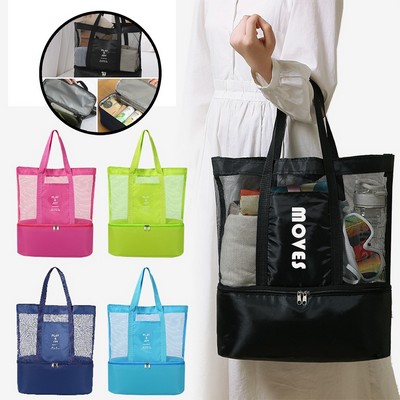 Double-Layer Single-Shoulder Thermal Insulation Bag