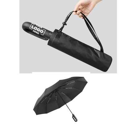 Outdoor Travel Umbrella Windproof Folding Umbrella for Men and Women