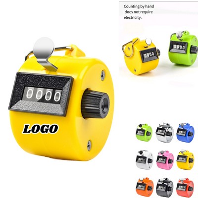 4 - Digit Portable Mechanical Hand Tally Counter