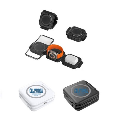 3 In 1 Magnetic Wireless Charger