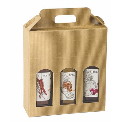 Portavasetti 3-Jar Italian Carrier