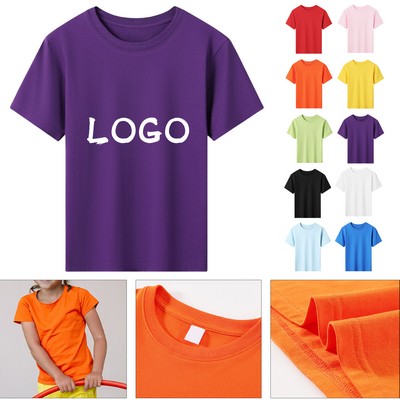 Kids 180GSM Cotton Group T-Shirt