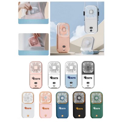 3000mAh Power Bank Hanging Neck Fans