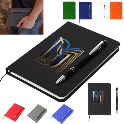 Magnetic Journal & Metal Pen Set