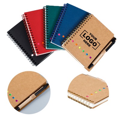 Portable Business Coil Notebook