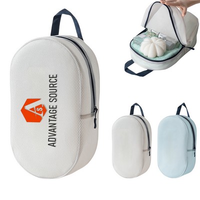 EVA Waterproof Large Capacity Toiletries Storage Bag (15"×8"×4")